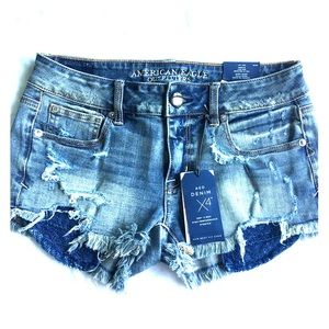 American Eagle high-rise shortie super stretch